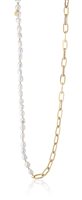 Collana Lelune Donna LELUNE GLAMOUR in Argento Perla LGNK341 - LGNK341